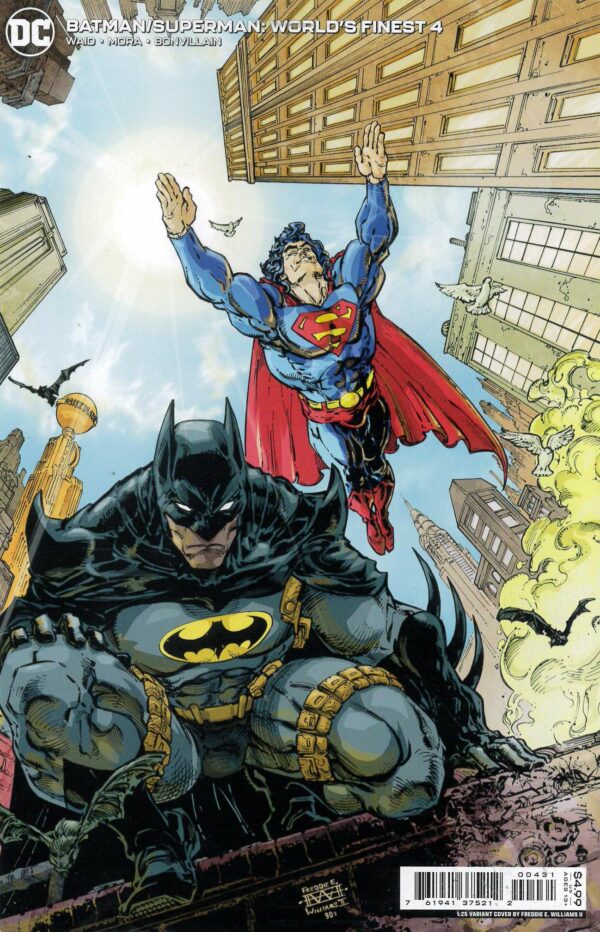 BATMAN/SUPERMAN: WORLD’S FINEST #4: Freddie E. Williams II RI cover