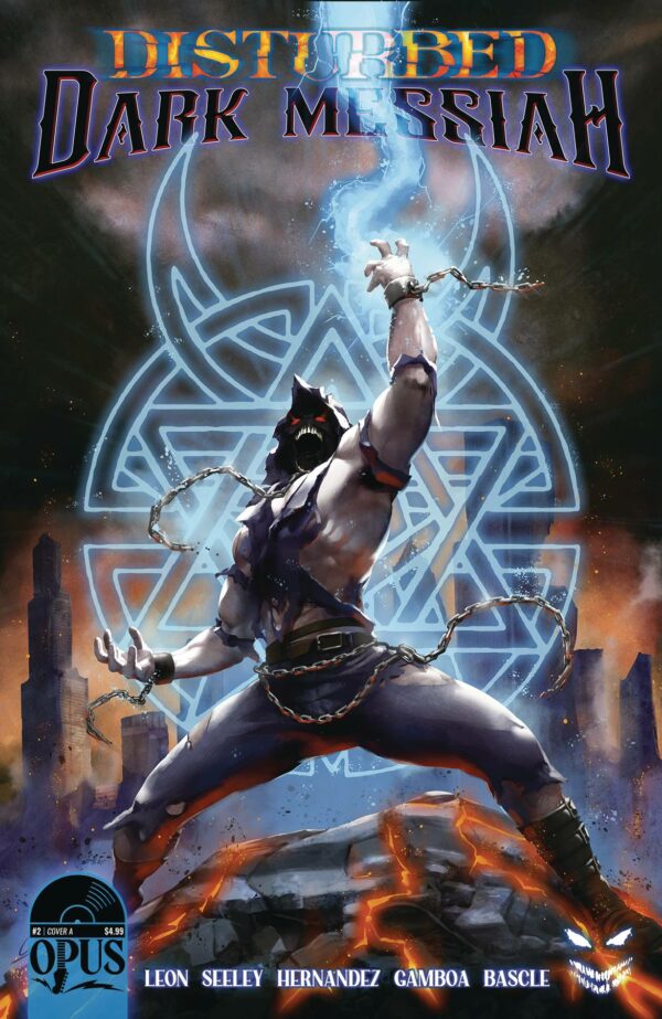 DISTURBED DARK MESSIAH #2: Santi Casas cover A