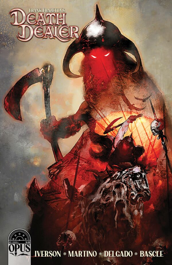 FRANK FRAZETTA’S DEATH DEALER (2022 SERIES) #2: Bill Sienkiewicz RI cover D
