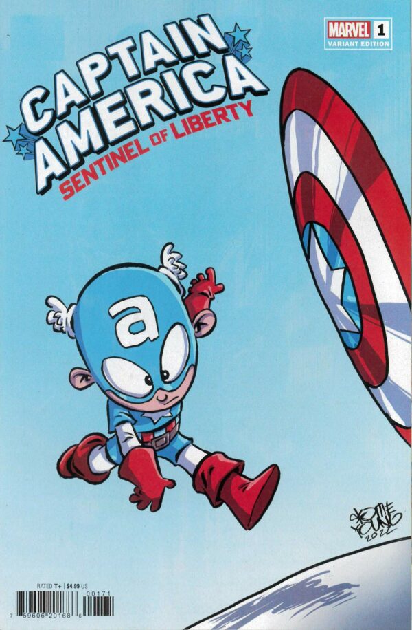 CAPTAIN AMERICA: SENTINEL OF LIBERTY (2022 SERIES) #1: Skottie Young Babies cover
