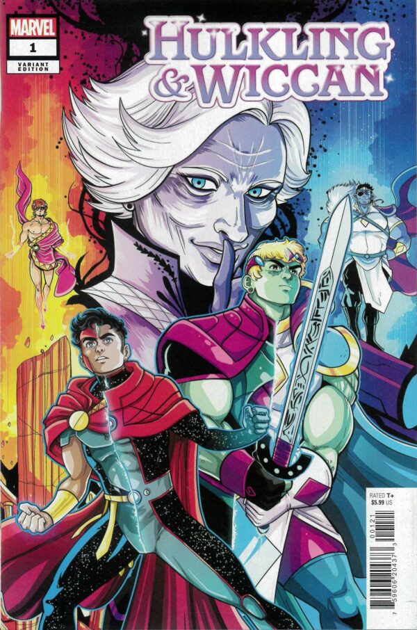 HULKING AND WICCAN #1: Luciano Vecchio cover
