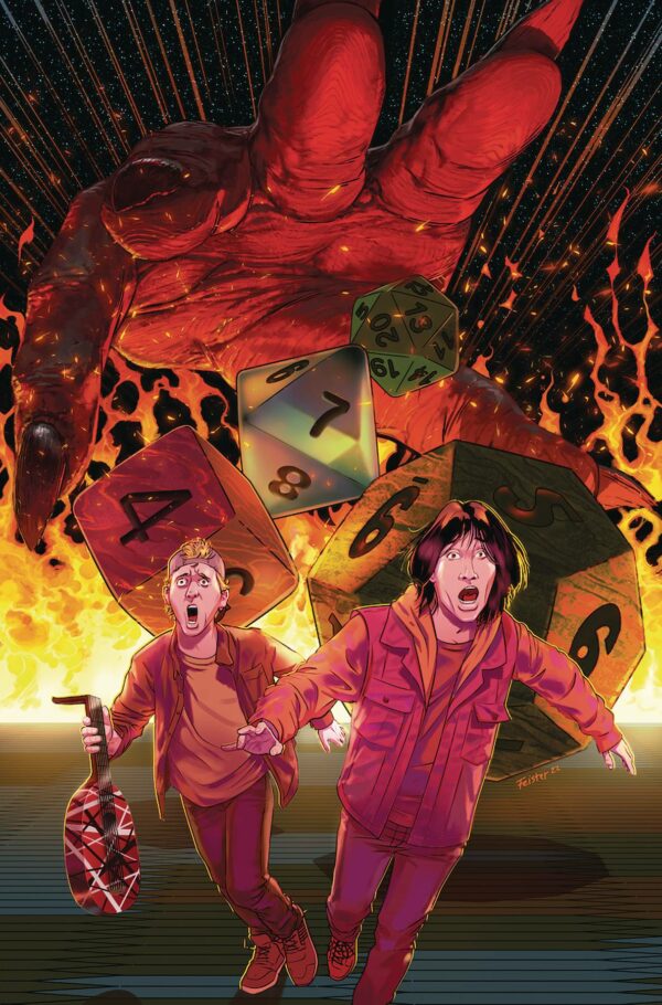 BILL & TED ROLL THE DICE #1: Tom Feister RI cover D