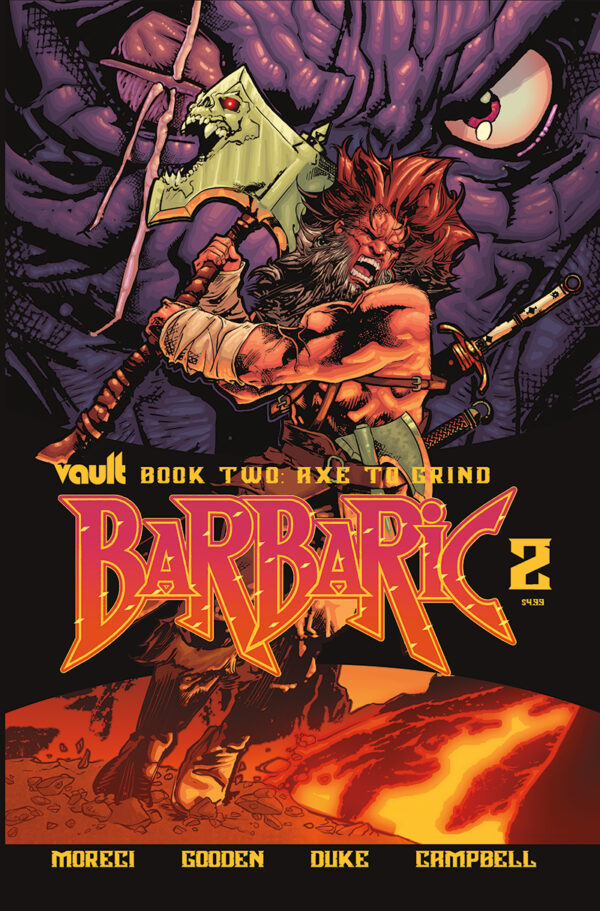 BARBARIC: AXE TO GRIND #2: Nathan Gooden cover A