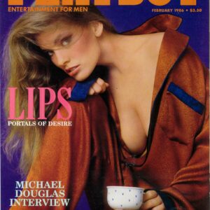 PLAYBOY MAGAZINE #8602: Jullie McCullough, Michael Douglas interview