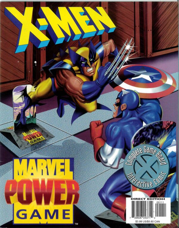 X-MEN MARVEL POWER GAME: NM