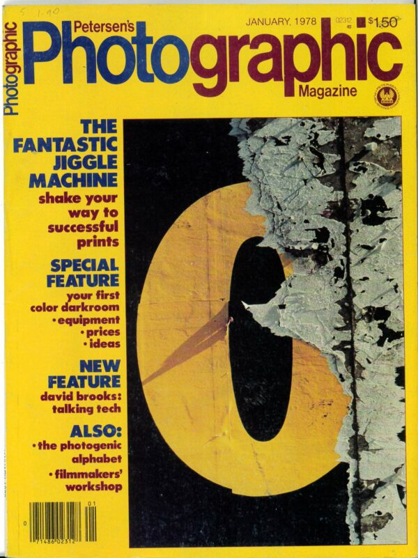 PETERSEN’S PHOTOGRAPHIC MAGAZINE #609: Volume 6 Issue 9 January 1978