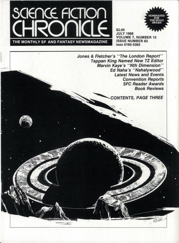 SCIENCE FICTION CHRONICLE #82: Volume 7 Issue 10 – NM