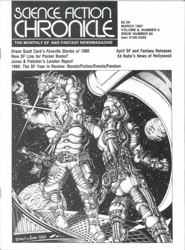 SCIENCE FICTION CHRONICLE #90: Volume 8 Issue 6 – NM
