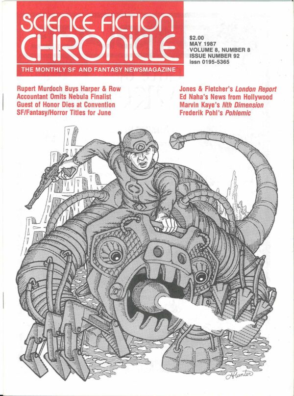SCIENCE FICTION CHRONICLE #92: Volume 8 Issue 8 – NM