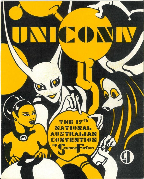 UNICON PROGRAMME BOOK #4: 17th National Australian Convention of Science Fiction – NM
