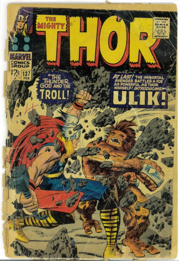MIGHTY THOR (1966-2018 SERIES) #137: GD