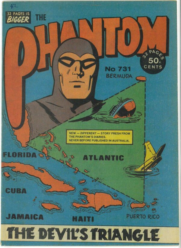 PHANTOM (FREW SERIES) #731: VF/NM