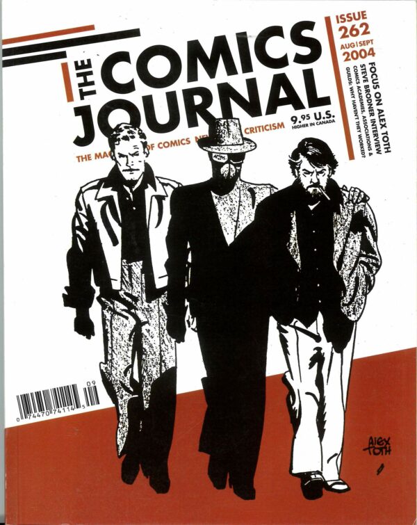 COMICS JOURNAL #262: Alex Toth/Steve Bell/Steve Brodner