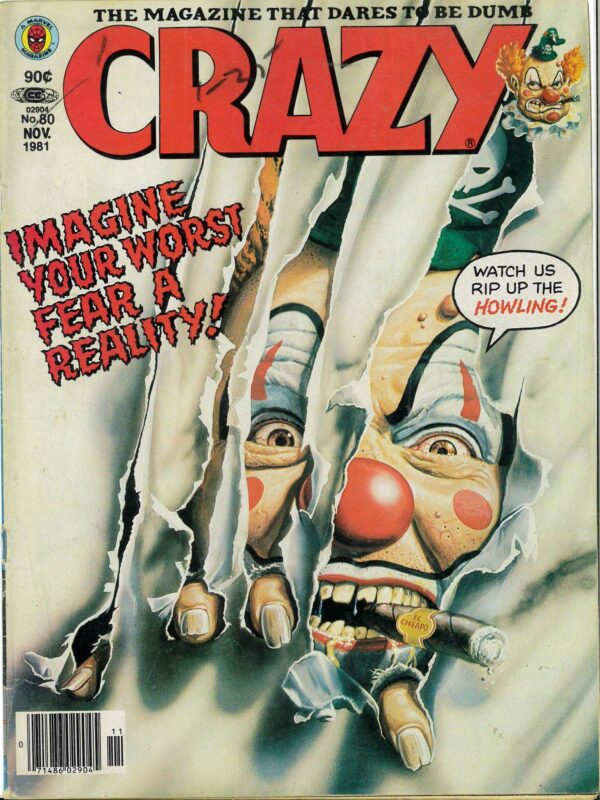 CRAZY MAGAZINE #80: VG/FN