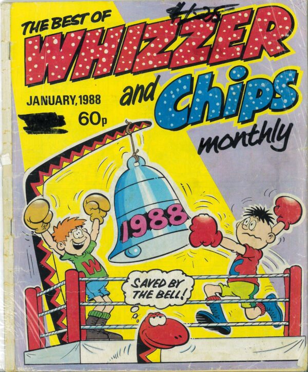BEST OF WHIZZER AND CHIPS #8801: Jaunary 1988 – GD