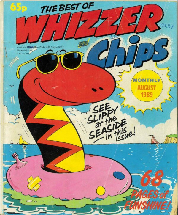 BEST OF WHIZZER AND CHIPS #8908: August 1989 – VG
