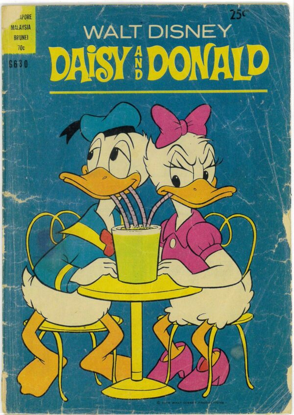 WALT DISNEY’S COMICS GIANT (G SERIES) (1951-1978) #630: Daisy and Donald – GD