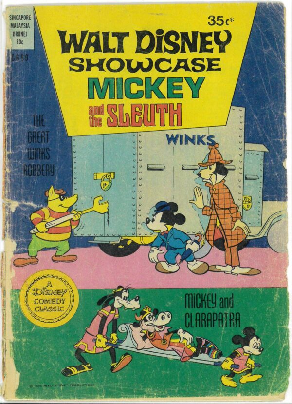 WALT DISNEY’S COMICS GIANT (G SERIES) (1951-1978) #699: Showcase: Mickey and the Sleuth – Last Issue – GD