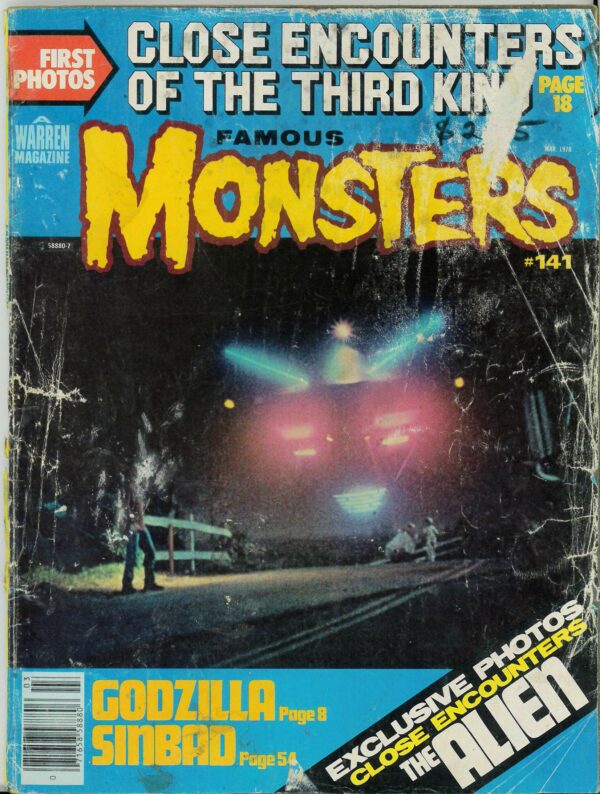 FAMOUS MONSTERS OF FILMLAND #141: Close Encounter of the Third Kind, Alien, Godzilla – GD