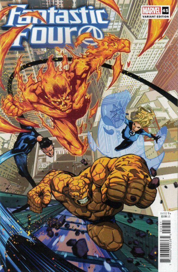 FANTASTIC FOUR (2018-2022 SERIES) #45: Francesco Manna cover