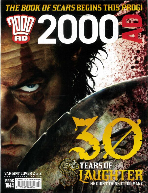 2000 AD #1844: variant cover #2