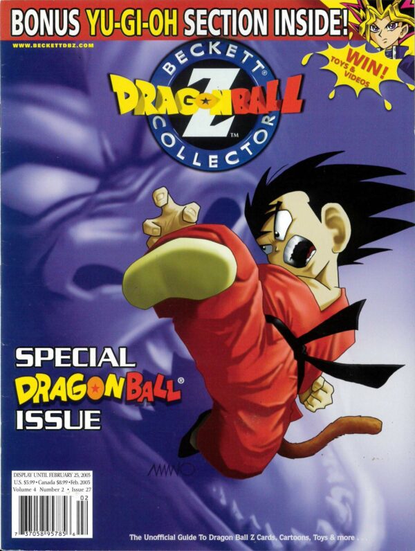 BECKETT DRAGONBALL Z COLLECTOR #27: Volume 4 Issue 2 NM