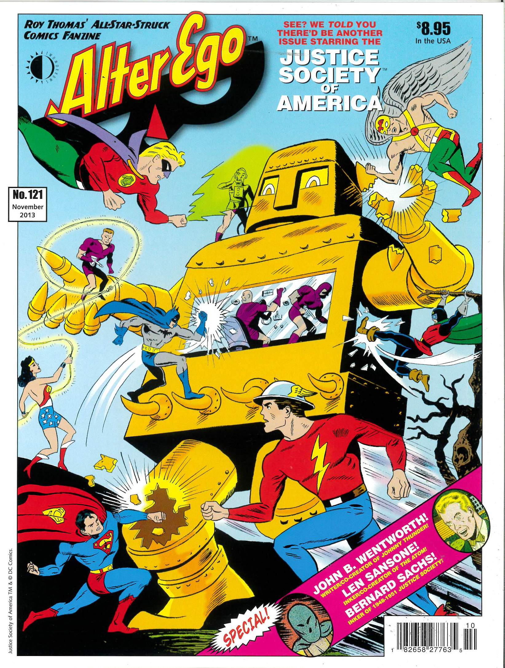ALTER EGO MAGAZINE #121: Golden Age Justice Society ALTER EGO MAGAZINE #121: Golden Age Justice Society
