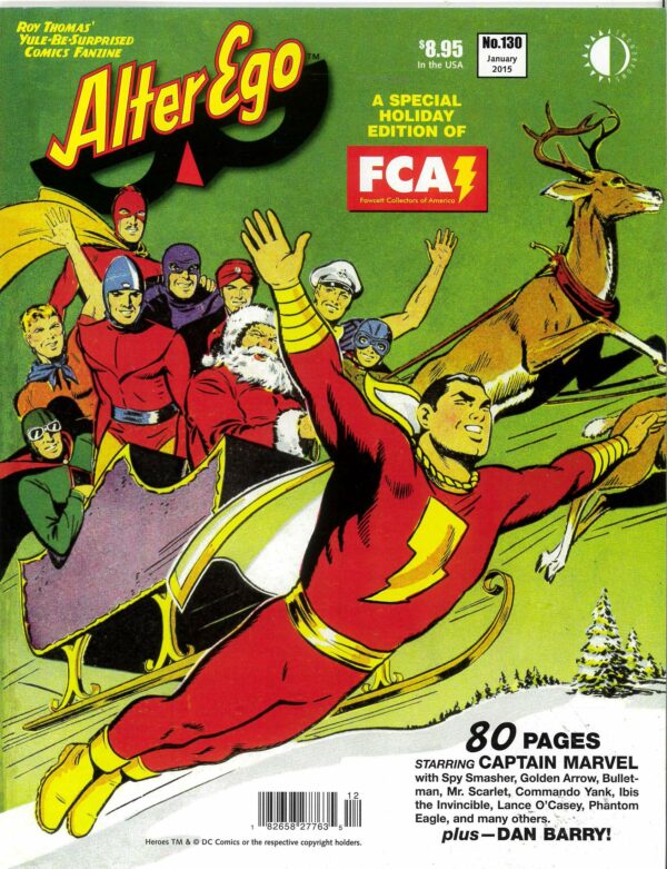 ALTER EGO MAGAZINE #130: Fawcett Collectors of America