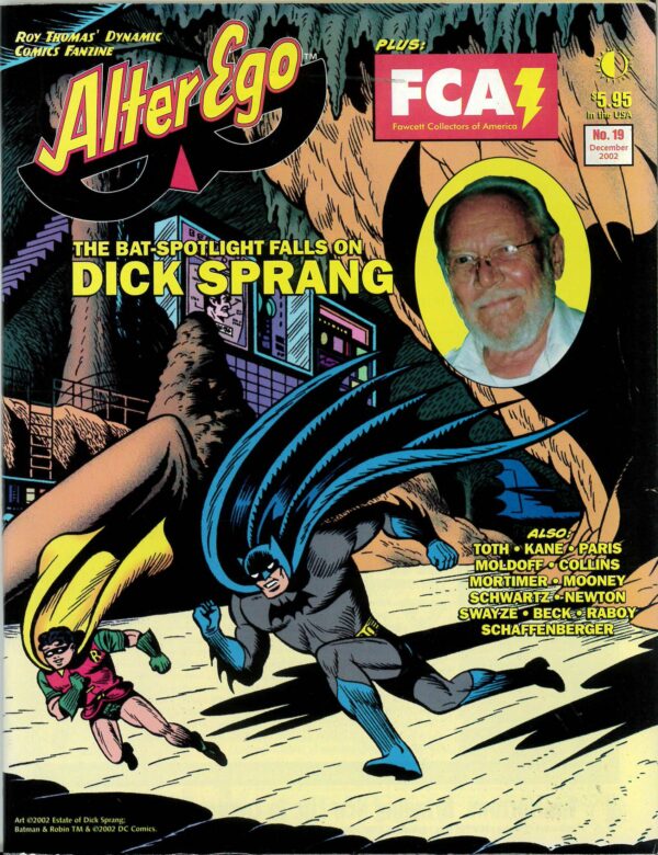 ALTER EGO MAGAZINE #19: Spotlight on Dick Sprang