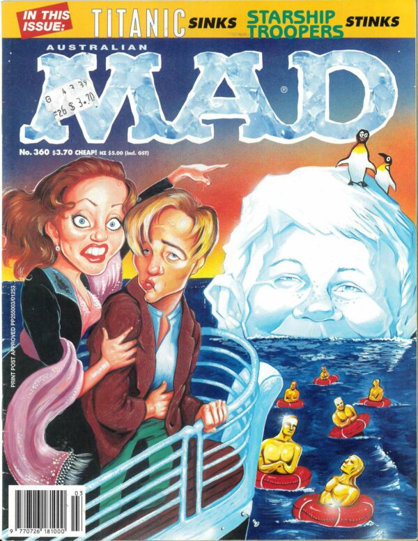 AUSTRALIAN MAD #360: VF/NM