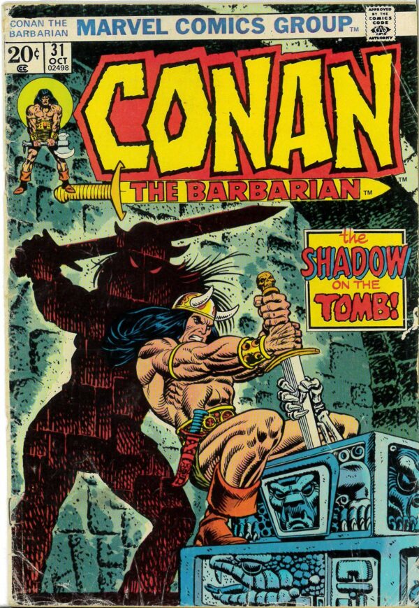 CONAN THE BARBARIAN (1970-1993 SERIES) #31: VG