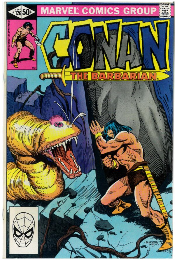 CONAN THE BARBARIAN (1970-1993 SERIES) #126: NM