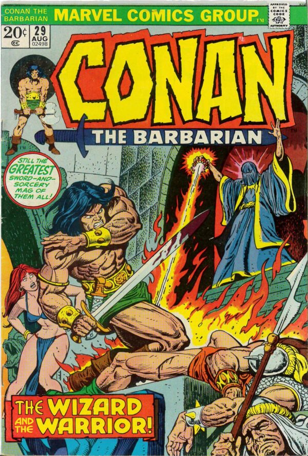 CONAN THE BARBARIAN (1970-1993 SERIES) #29: VF