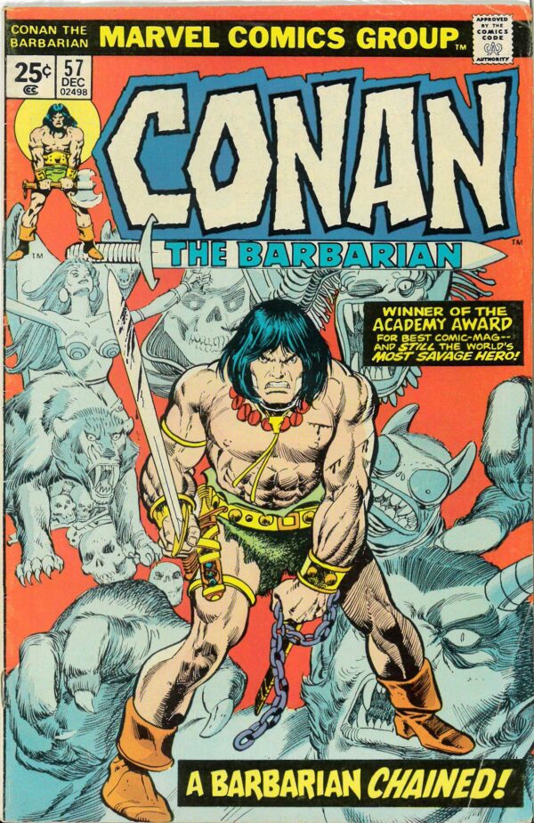 CONAN THE BARBARIAN (1970-1993 SERIES) #57: VG