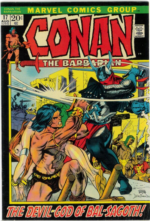 CONAN THE BARBARIAN (1970-1993 SERIES) #17: FN