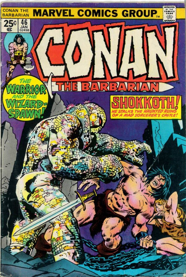 CONAN THE BARBARIAN (1970-1993 SERIES) #46: FN