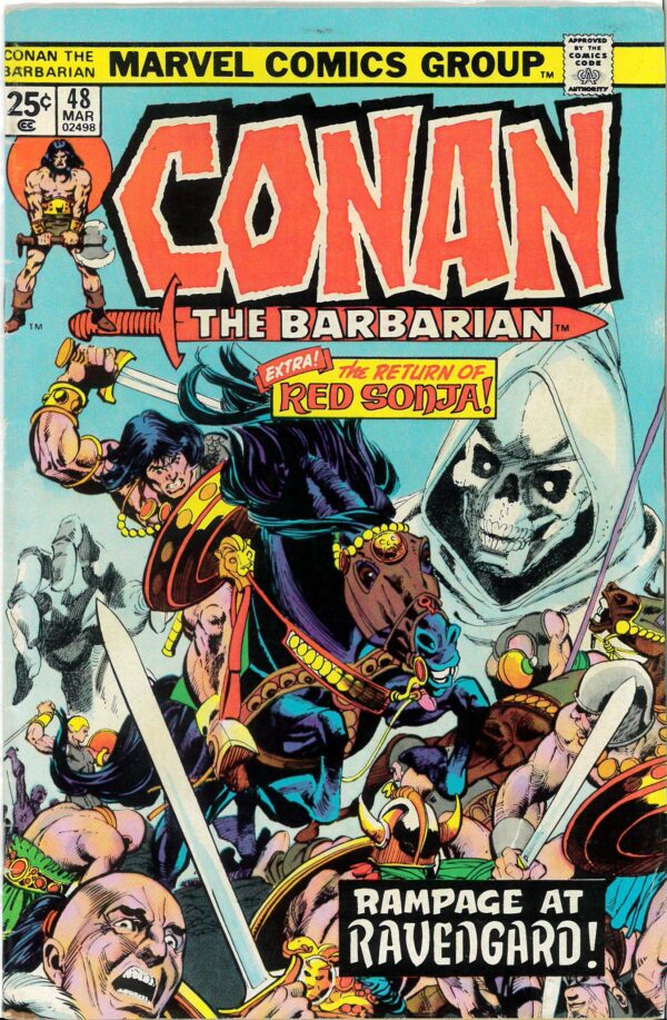 CONAN THE BARBARIAN (1970-1993 SERIES) #48: Red Sonja: FN
