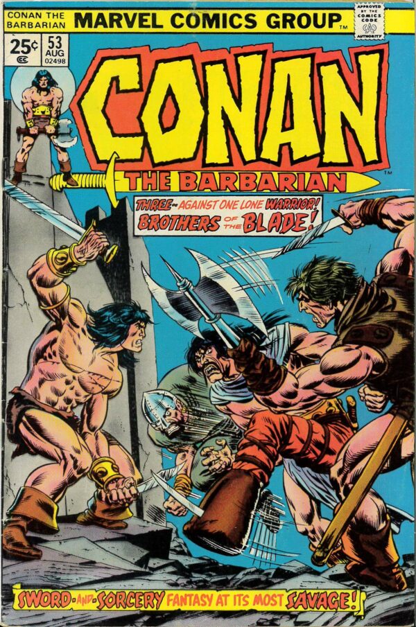 CONAN THE BARBARIAN (1970-1993 SERIES) #53: VG