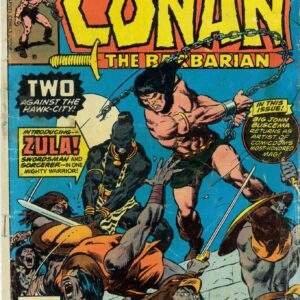 CONAN THE BARBARIAN (1970-1993 SERIES) #84: GD: Belit: Zula