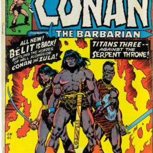CONAN THE BARBARIAN (1970-1993 SERIES) #88: Belit: Zula: VG/FN