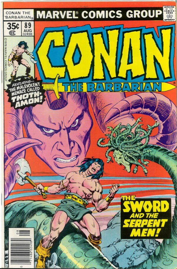 CONAN THE BARBARIAN (1970-1993 SERIES) #89: Belit: Zula: VF