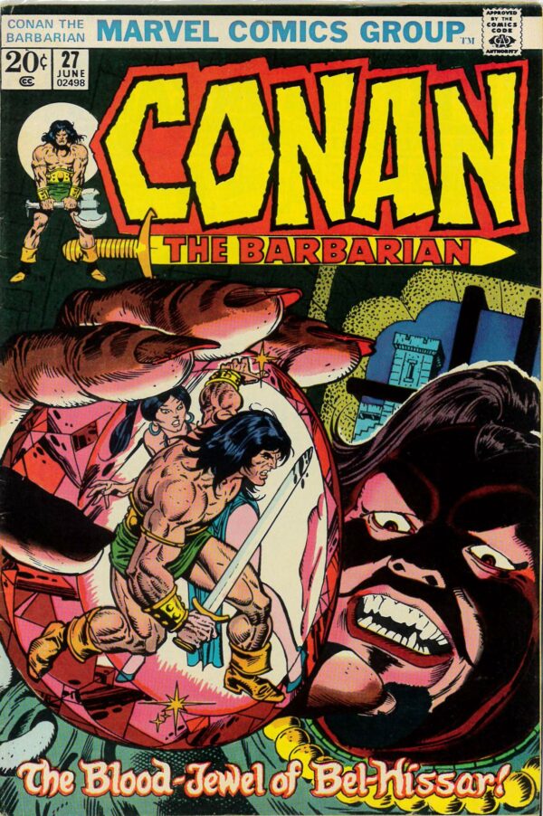 CONAN THE BARBARIAN (1970-1993 SERIES) #27: VF