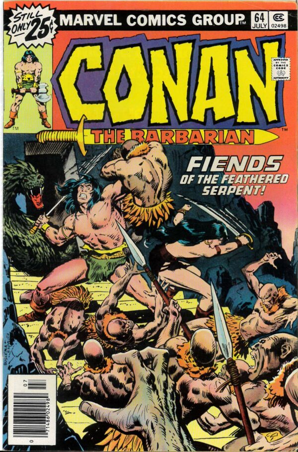 CONAN THE BARBARIAN (1970-1993 SERIES) #64: VF