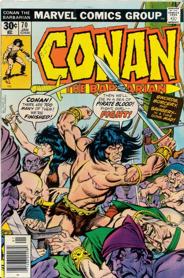 CONAN THE BARBARIAN (1970-1993 SERIES) #70: Belit: VF