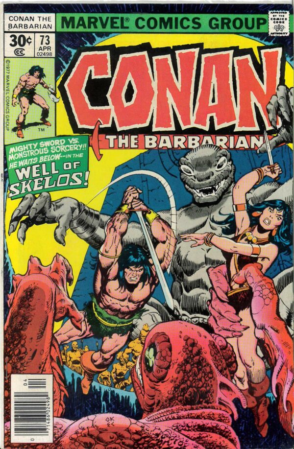 CONAN THE BARBARIAN (1970-1993 SERIES) #73: VF