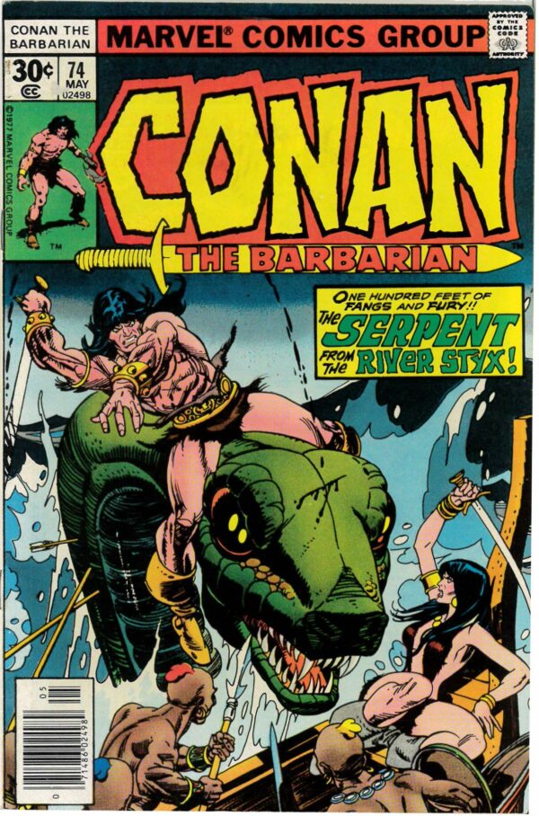 CONAN THE BARBARIAN (1970-1993 SERIES) #74: Belit: FN/VF