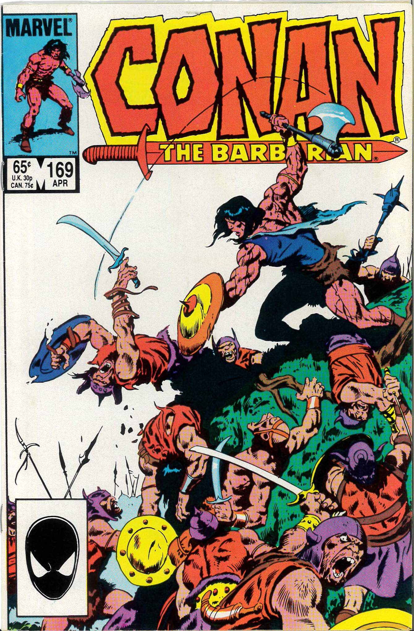 CONAN THE BARBARIAN (1970-1993 SERIES) #169: VF/NM CONAN THE BARBARIAN (1970-1993 SERIES) #169: VF/NM