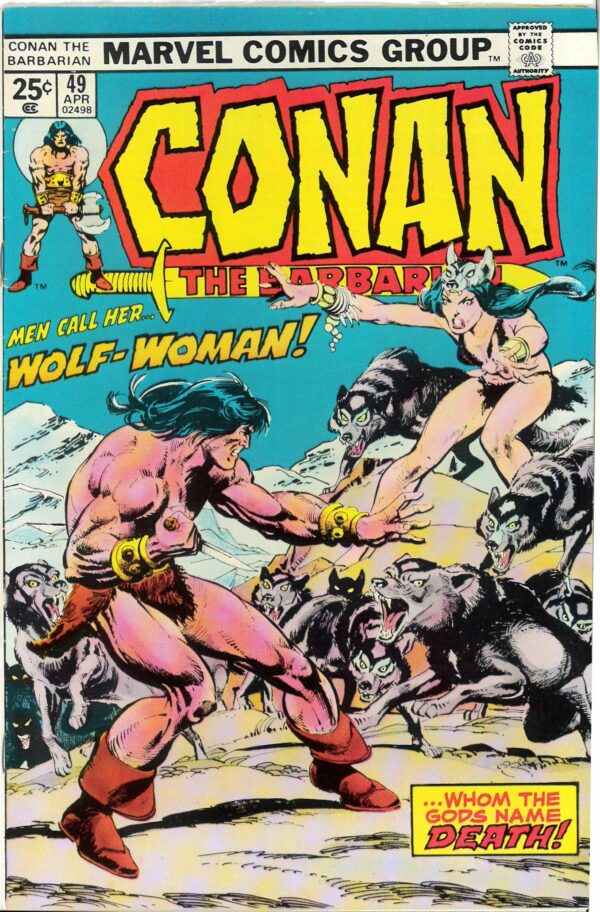 CONAN THE BARBARIAN (1970-1993 SERIES) #49: VF