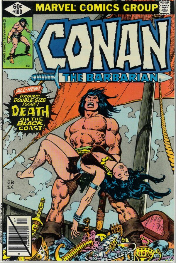 CONAN THE BARBARIAN (1970-1993 SERIES) #100: Death of Belit: NM