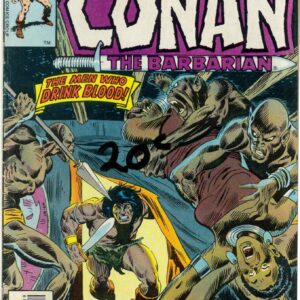 CONAN THE BARBARIAN (1970-1993 SERIES) #102: Newsstand: FN